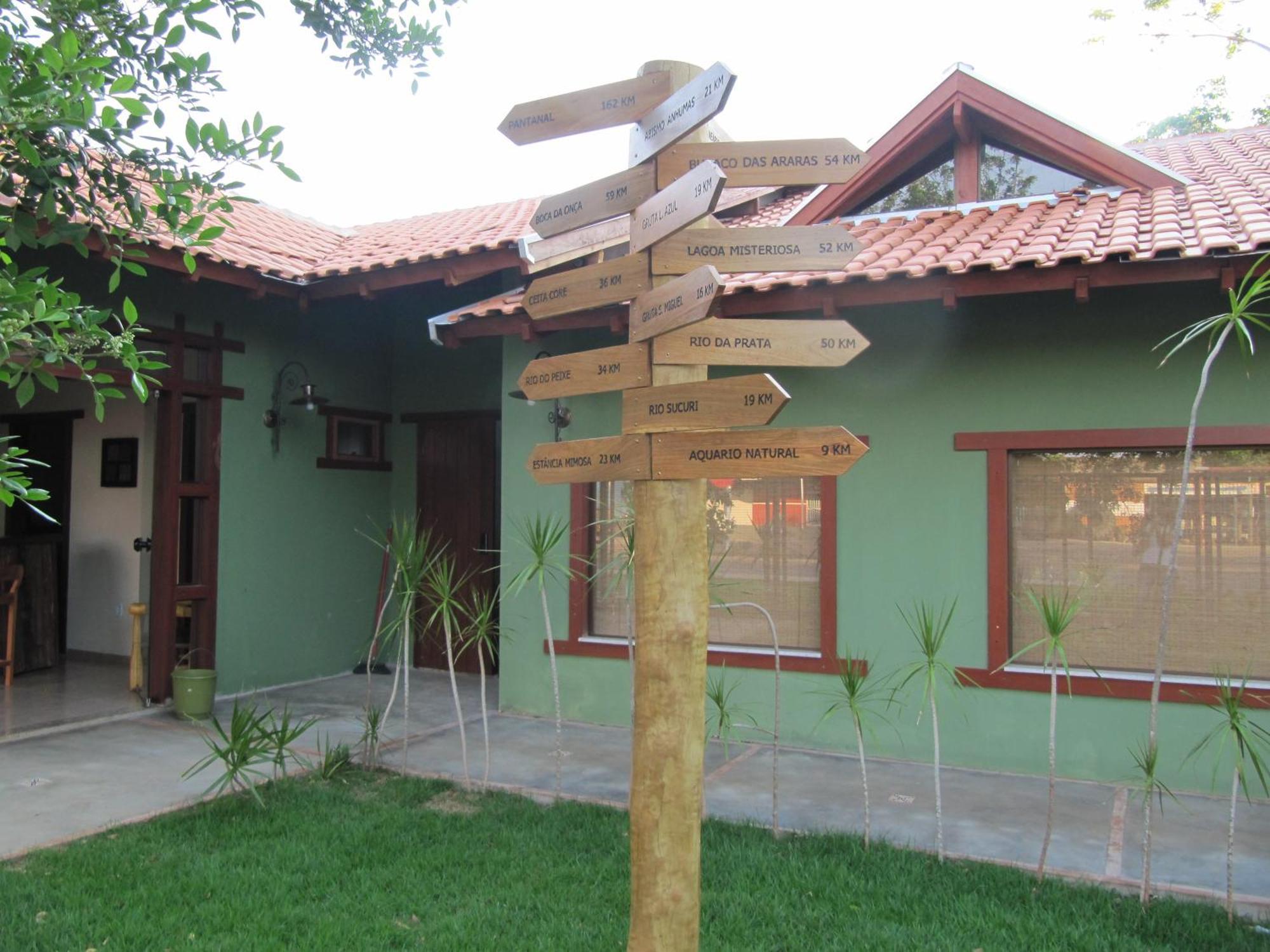 Eco Pousada Villa Verde Бонито Экстерьер фото